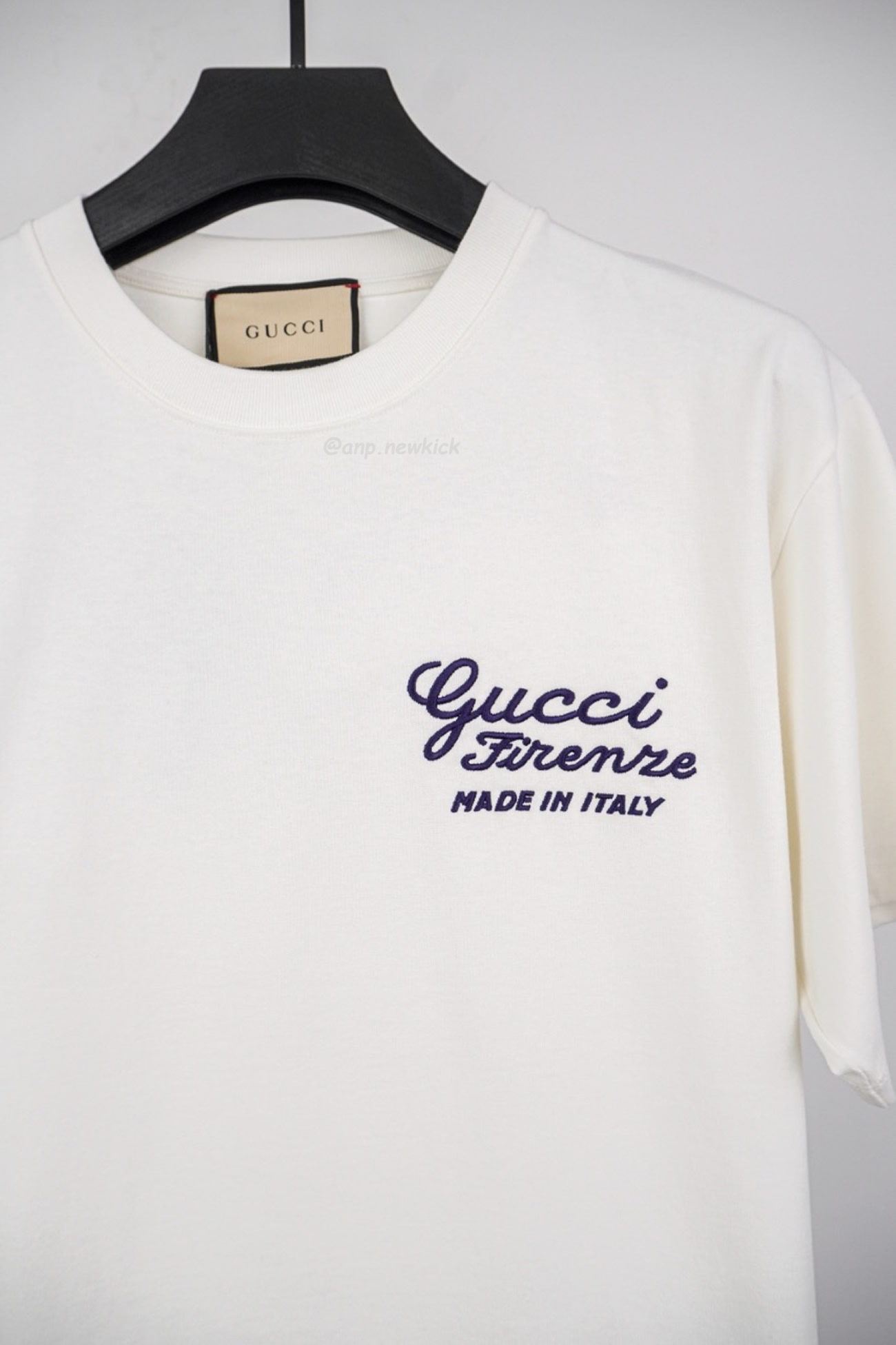 Gucci Logo Printed Crewneck T Shirt (6) - newkick.vip